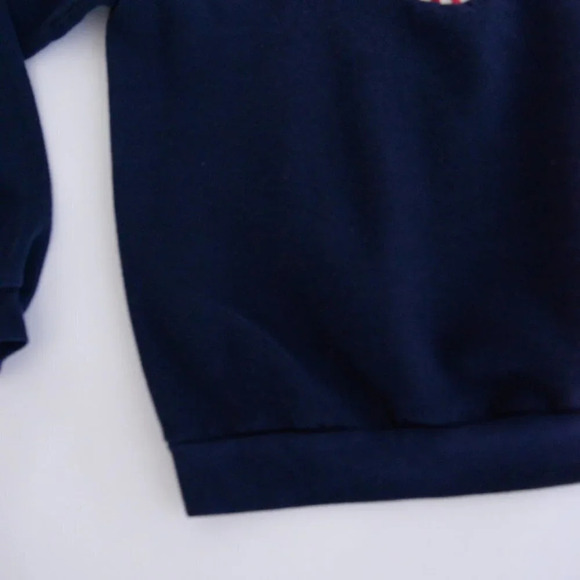 Vintage Endless Designs Navy "God Bless U.S.A." Crewneck Sweater - Picture 7 of 12